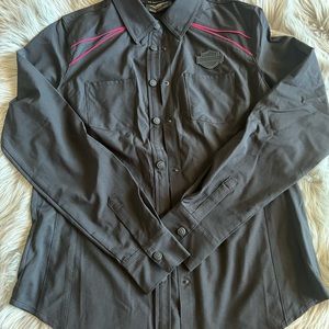 Harley Davidson button up